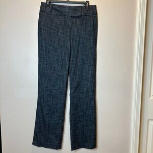 NWT Rafaella Mottled Charcoal Gray Classic Fit Dress Pants Womens Size 8 Career